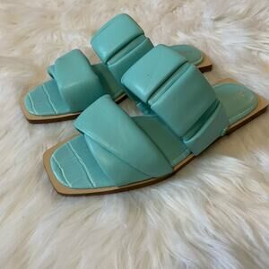 NWOB Circus by Sam Edelman Blue Inara Slip on Sandal Size 6